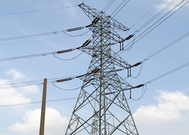 Torre della struttura d'acciaio di ASTM A572, 10 - torre di potere ad alta tensione 750KV