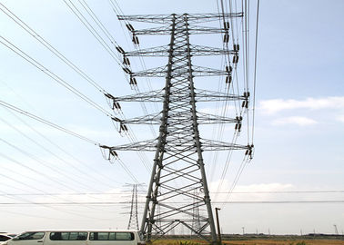 10kv - torri d'acciaio della grata 750kv, torre di antenna dell'acciaio per costruzioni edili di 100m - di 5