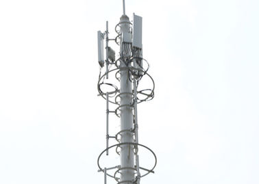 18 - torre unipolare di telecomunicazioni di 55M, torre di comunicazione unipolare di AWS D1.1