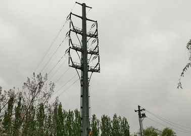 Trasmissione d'acciaio Palo, torre di potere unipolare palo pratico d'acciaio dell'alto albero