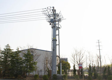 La torre tubolare terminale della trasmissione, il collegamento Electric Power della flangia si eleva