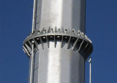 Trasmissione d'acciaio Palo, torre di potere unipolare palo pratico d'acciaio dell'alto albero