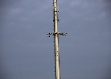torre cellulare senza fili di comunicazione di 30m, torre di sovrapposizione di fiducia 4g del collegamento